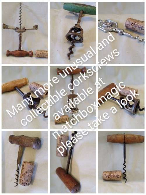 Columbit vine root corkscrew