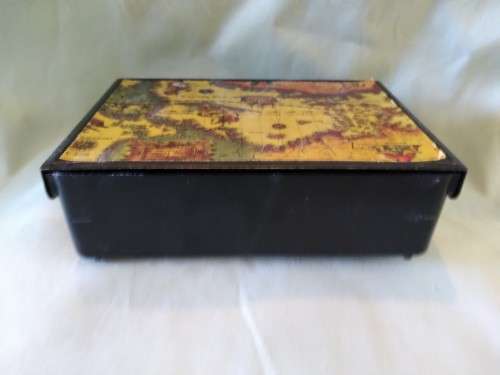Small storage box metal lid made in Japan