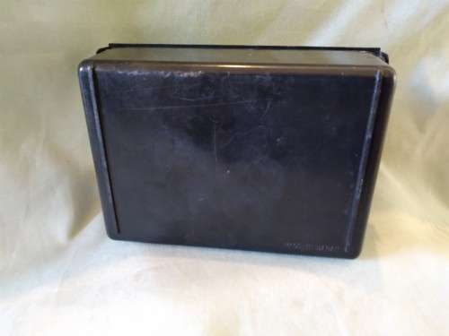 Small storage box metal lid made in Japan