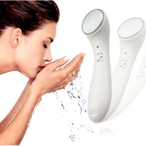 3MHz Ultrasound face lift, skin whitening, anti-aging, double chin removal. Pink color.