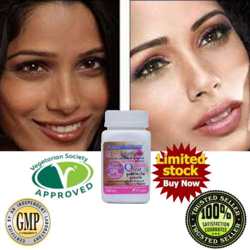 30 caps. Nano Glutathione+Q10 Whitening 1500000 mcg,Double chin gone V-line Skin tightening Slimming