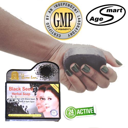 24 hours heal all kind of acne cumin black seed oil soap 100g Skin Whitening .