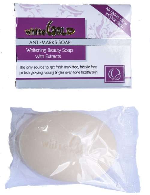 100g Anti-marks soap.sun block white gold.Aloe, anti-aging,skin whitening.thitening in 3 min