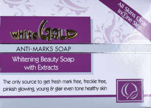 100g Anti-marks soap.sun block white gold.Aloe, anti-aging,skin whitening.thitening in 3 min