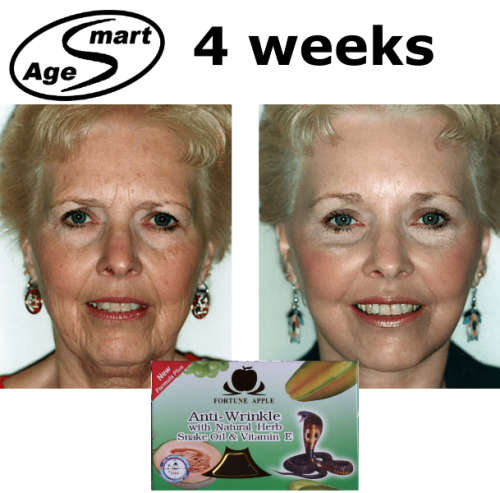 #1 Anti wrinkle Snake oil soap 100g. 24 hours action. Anti-aging,skin whitening,vitamins and herbs.