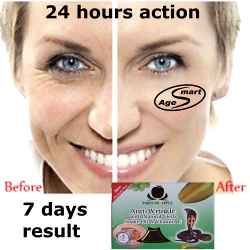 #1 Anti wrinkle Snake oil soap 100g. 24 hours action. Anti-aging,skin whitening,vitamins and herbs.