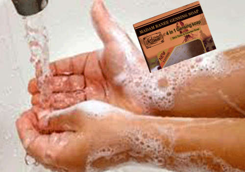 4 in 1 Ginseng soap.100g.Anti Wrinkle, acne, whitening, skin tightening. Long lasting tonic effect.