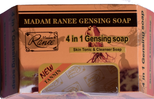4 in 1 Ginseng soap.100g.Anti Wrinkle, acne, whitening, skin tightening. Long lasting tonic effect.