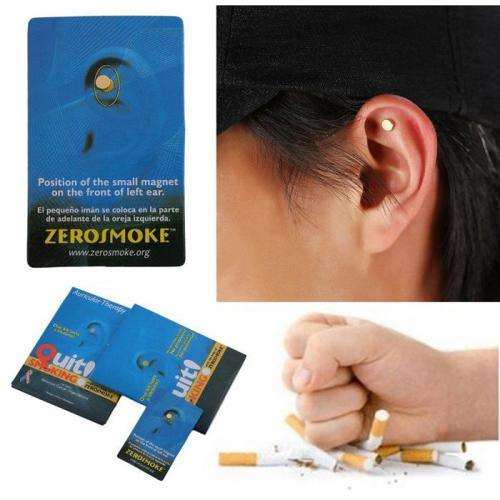 #1 Health Care Magnet Auricular Quit Smoking Acupressure ear magnet. 1pcs. No Cigarettes therapy