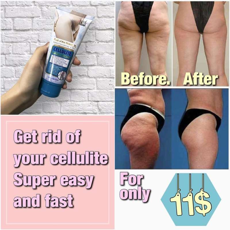 Cellulite gel cream 150ml.Lift hips and buttoks. Break fat slimming firming sculpting stretch mark
