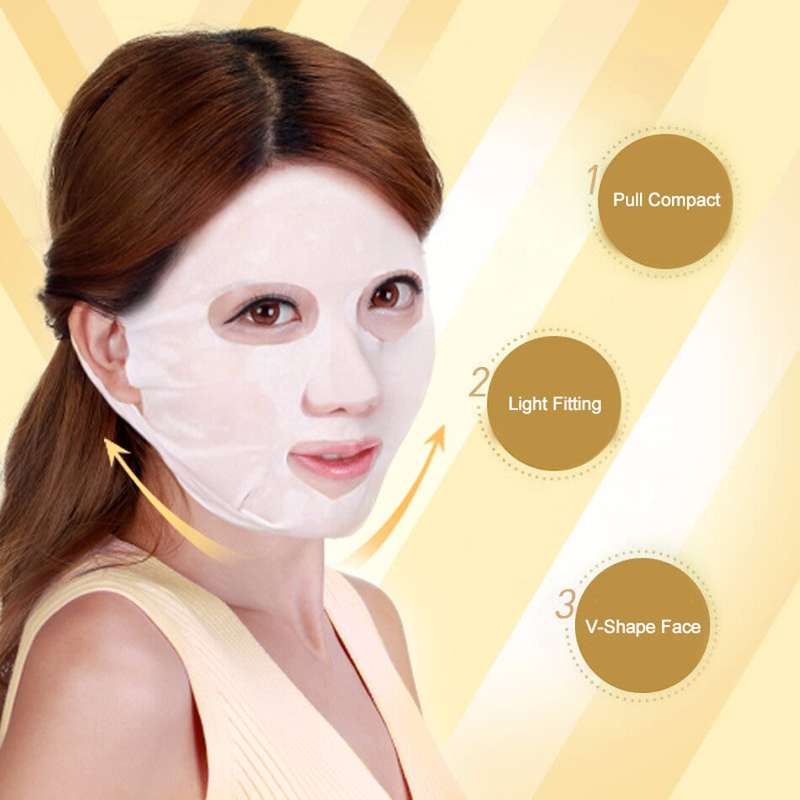 40g BIOAQUA V- shape mask. Remove double chin. Lift face skin from first aplication. slimming
