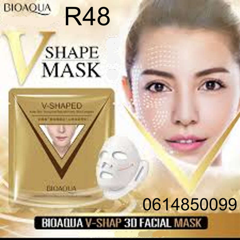 40g BIOAQUA V- shape mask. Remove double chin. Lift face skin from first aplication. slimming