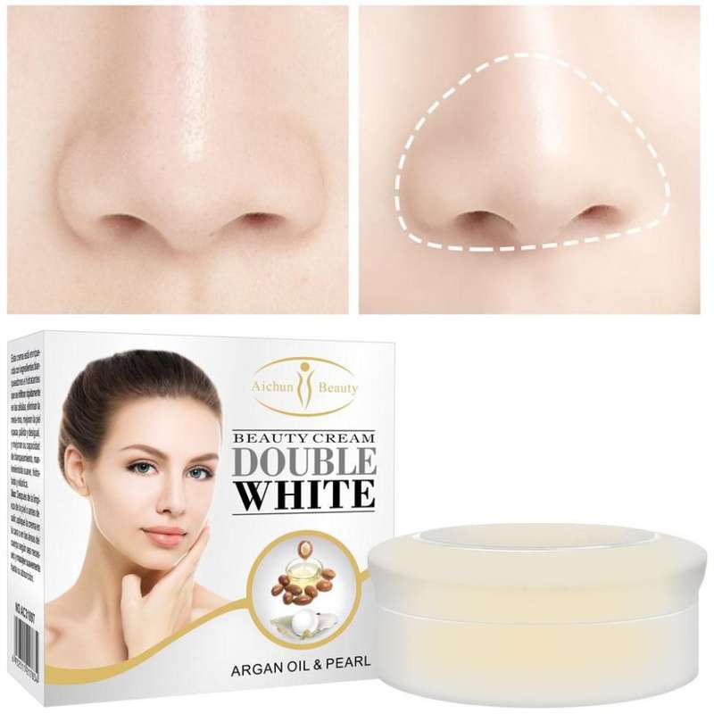 30 g Double white face skin cream.Argan oil and pearl.remove pimples freckles,anti-spots,moisturize