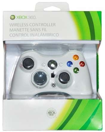 NEW White Wireless Controller for Xbox 360 One Year Warranty