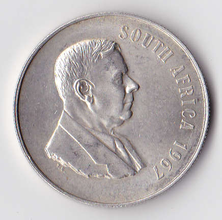 1967 AND 1969 South Africa ONE RAND