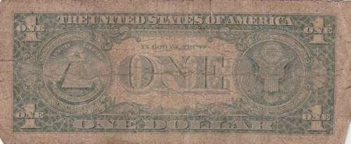 1x TEN AMERICAN DOLLAR AND 7x ONE AMERICAN DOLLAR NOTES