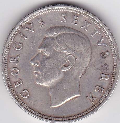 1948 UNION OF SOUTH AFRICA FIVE SHILLING