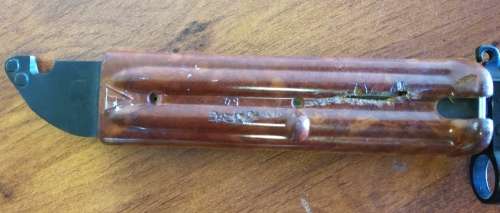 UNKNOWN BAYONET WITH SCABBARD