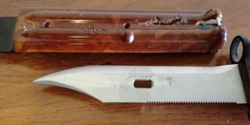 UNKNOWN BAYONET WITH SCABBARD