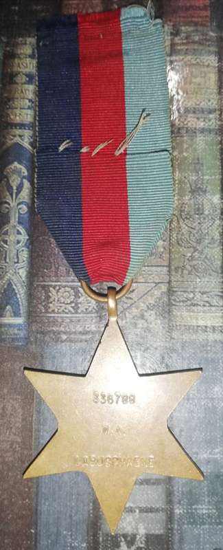 2 X WORLD WAR TWO MEDALS ONE ITALY STAR AND ONE 1939-1945 STAR