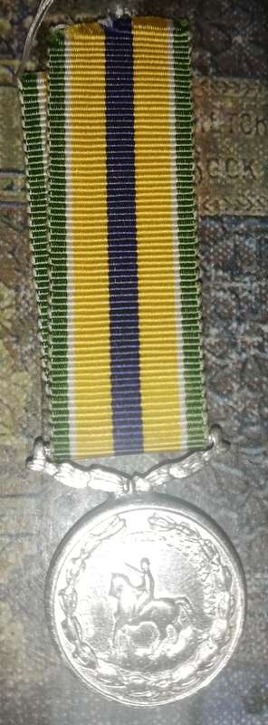 DE WET DECORATION SILVER MEDAL