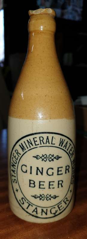 VERY SCARES STRANGER MINERAL WATER WORKS GINGER BEER