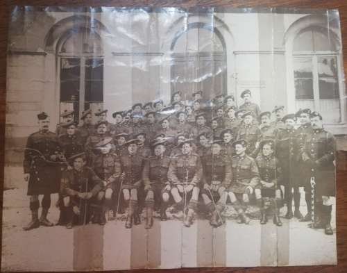 WORLD WAR LETTER FROM BUCKINGHAM PALACE AND PHOTOS