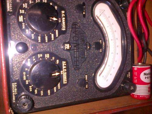 ANTIQUE OVO METER IN LEATHER CASE SPOTLESS