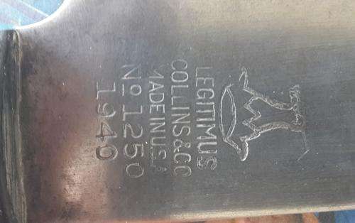 LEGITIMUS COLLINS AND CO MADE IN USA  NO 1250 DATED 1940 PANGA
