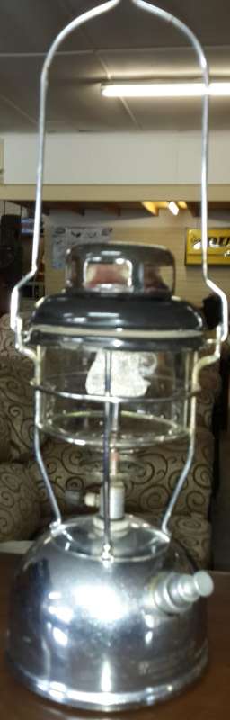 TILLEY LAMP MADE IN ENGLAND HAS A STAMPED NUMBER ON BASE 971XB