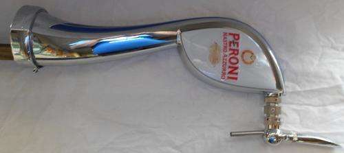 BEAUTIFUL PERONI DRAUGHT BEER TAP, UNTESTED