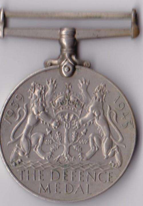 THE DEFENCE MEDAL