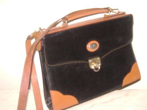 OLD LEATHER HANDBAG - MADE IN ITALY