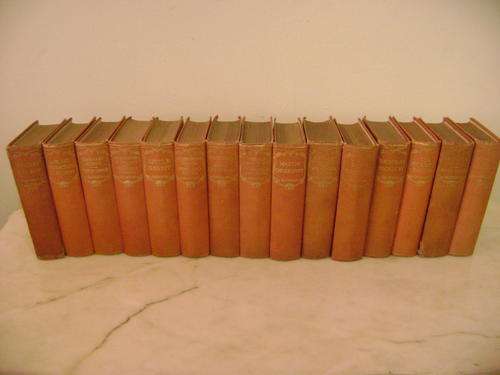 COLLECTION OF 15 OLD CHARLES DICKENS BOOKS (ODHAMS PRESS) CIRCA 1930'S