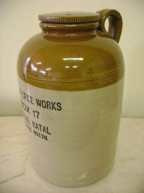 VERY LARGE VINTAGE STONEWARE BOTTLE - IN VERY GOOD CONDITION!!!