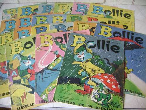 VERSAMELING VAN 21 OU BOLLIE KINDERTYDSKRIFTE (DEEL 3) DD 1970'S - (LOT 2 BOLLIES)