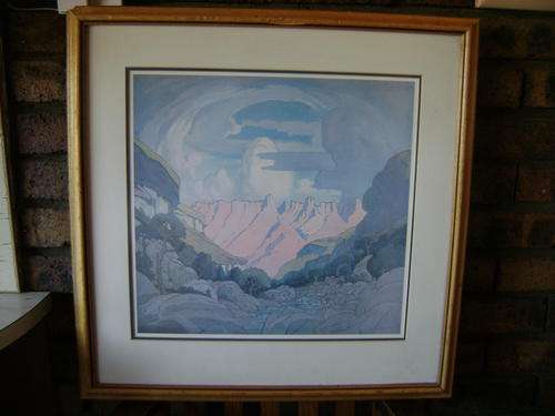 PIERNEEF PRINT (FRAMED BEHIND GLASS)