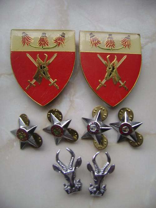 COLLECTION OF OLD SOUTH AFRICAN ARMY BADGES