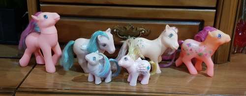 Job lot Vintage G1 MLP (My Little Ponies) - sold together as one lot