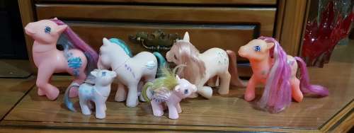 Job lot Vintage G1 MLP (My Little Ponies) - sold together as one lot