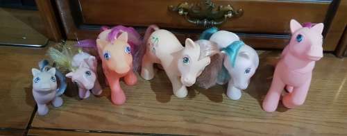 Job lot Vintage G1 MLP (My Little Ponies) - sold together as one lot