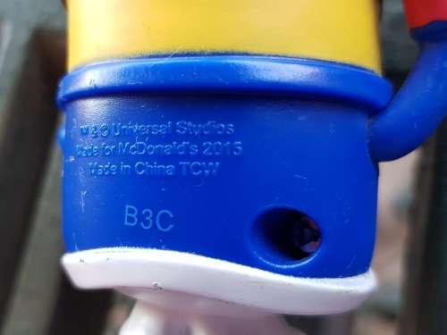 5 x 2018 McDonald`s Minion Figurines - sold together as one lot
