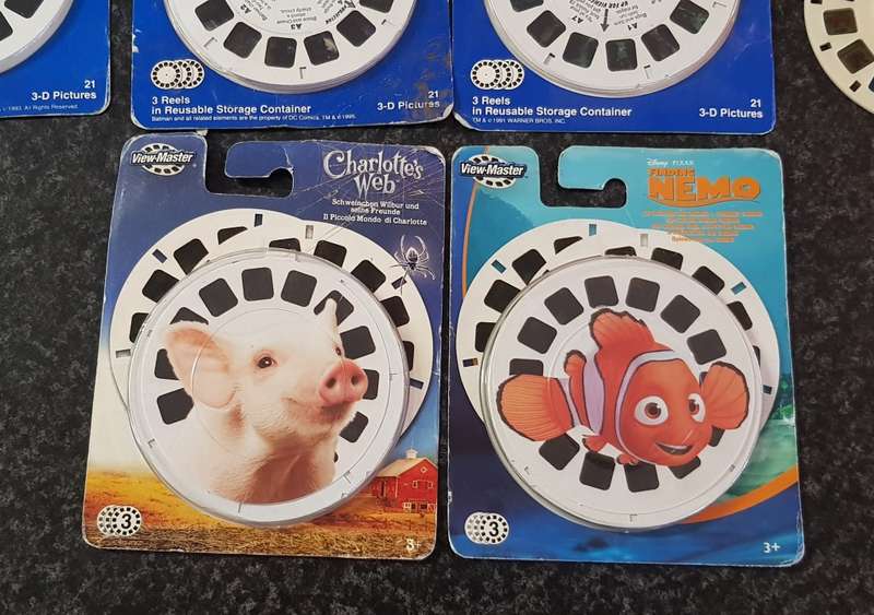 Amazing Find - VIEWMASTER viewers plus sealed packets with viewmaster reels plus extra items