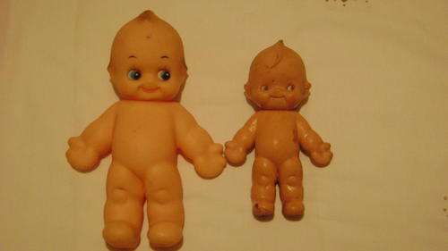 Two Very old Kewpie Dolls - adorable