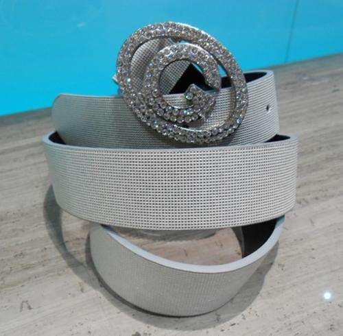 Fashion G - Rhinestone Belt (Size: 32/34)