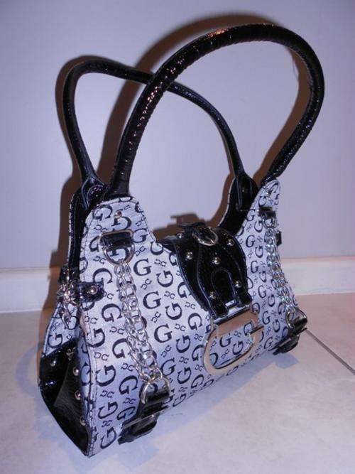 Fashion Handbags - Black & Grey