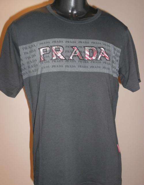 Prada Mens T-Shirts Black