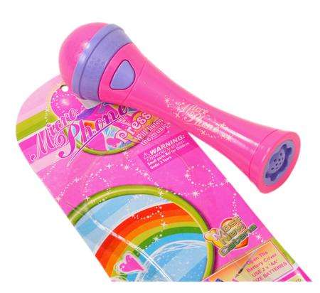 Girls Micro Phone - Pink & Purple