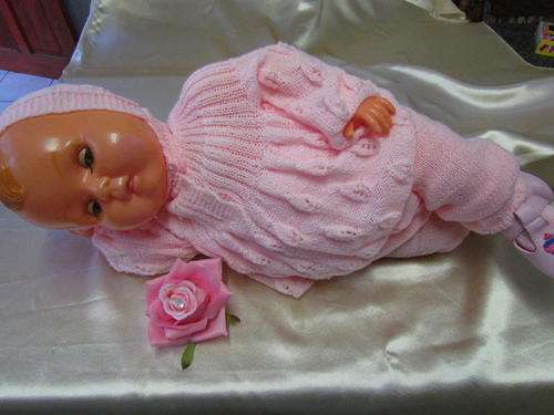 LARGE HARD PLASTIC VINTAGE DOLL!!!