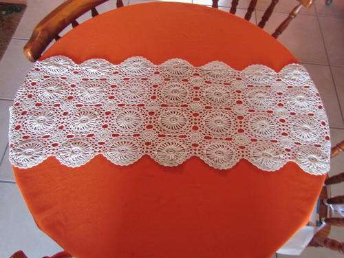 A CROCHETED TABLE RUNNER !!!MADE WITH LOVE AND CARE!!!
